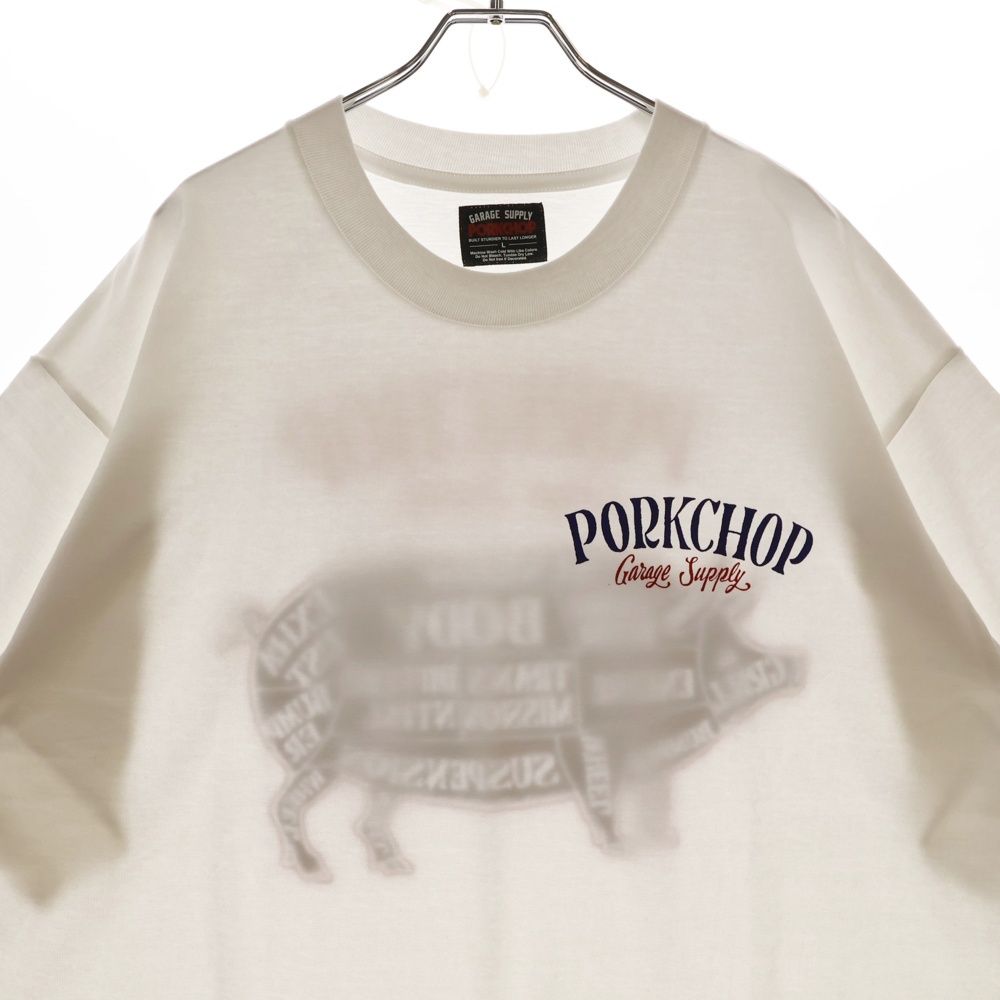 PORKCHOP (ポークチョップ) PORK BACK TEE ポークバックT プリントT