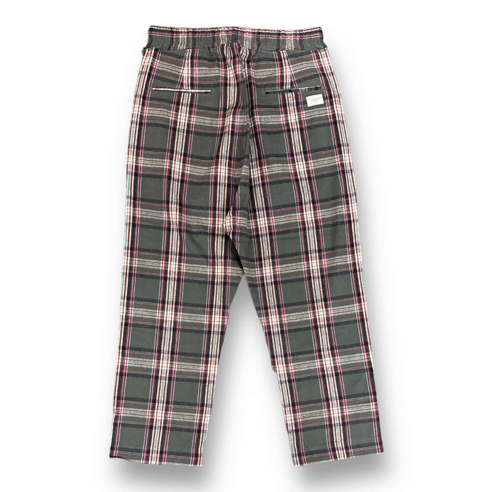 定価33000円 未使用品 GOD SELECTION XXX 23AW CHECK EASY PANTS 