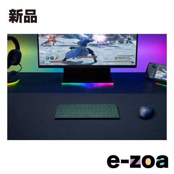 Razer レーザー Joro Portable Keyboard-US ポータブル ワイヤレスゲーミングキーボード 英語配列 RZ03-02360100-R3M1 2654557