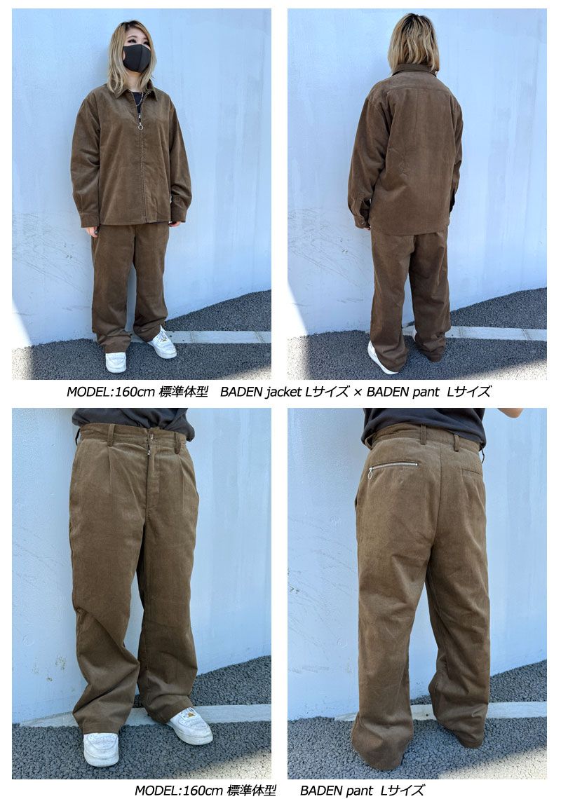 24-25 NOMADIK/ノマディック BADEN pant メンズ レディース