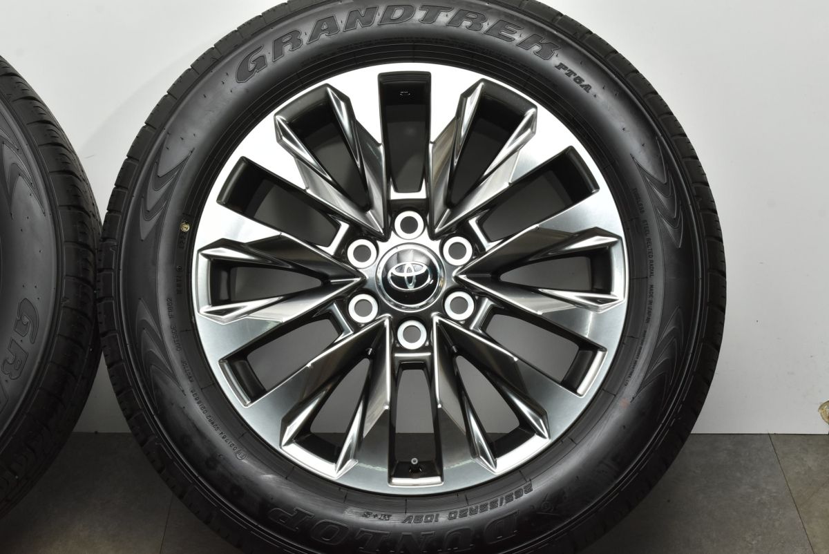 2024年製 新車外し】トヨタ ランドクルーザー 300 ZX 純正 20in 8J +60