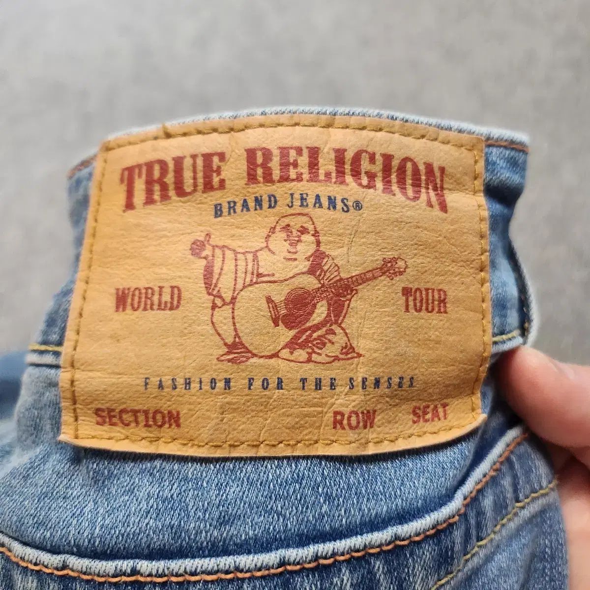 トゥルーレリジョン TRUE RELIGION ジーンズ USA製 34 トゥルーレリジョン デニムパンツ USA製 BILLY BIG T（古着 USA