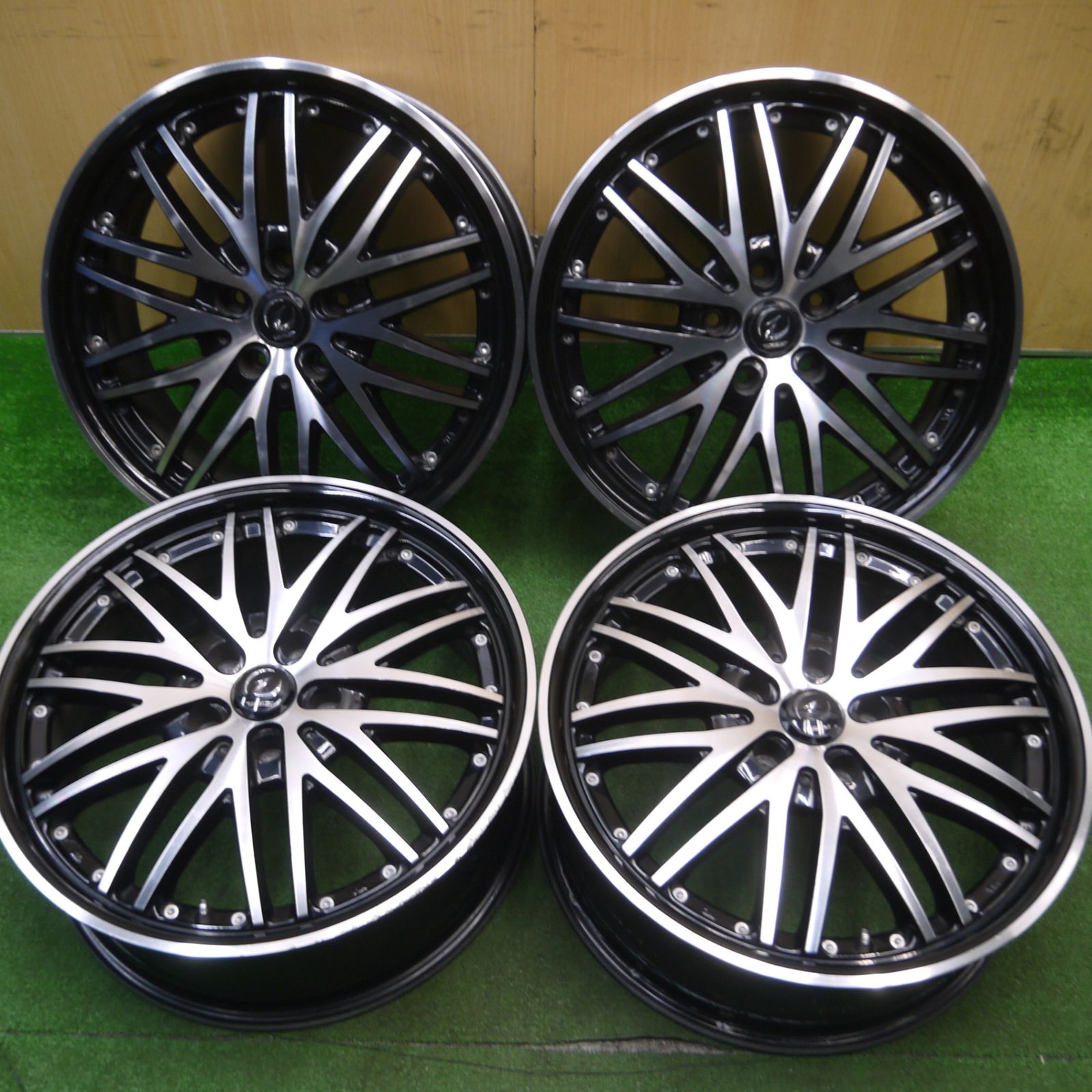 送料無料] 4本価格☆WREST WM-3 18インチ ホイール ヴァレスト 18×7J 