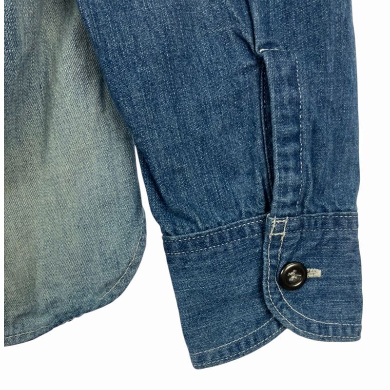 桃太郎ジーンズ MOMOTARO JEANS 出陣 デニムシャツ 長袖