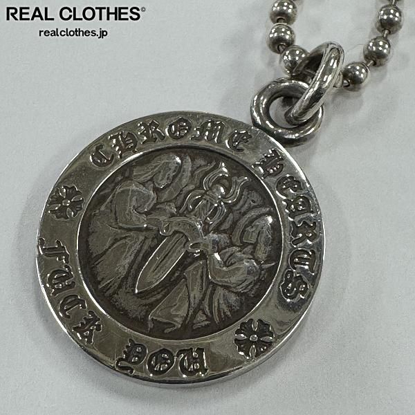 Chrome Hearts クロムハーツ エンジェルメダルV1 FUCK YOU クロムハーツ エンジェルメダルチャームV1 ”FUCK YOU
