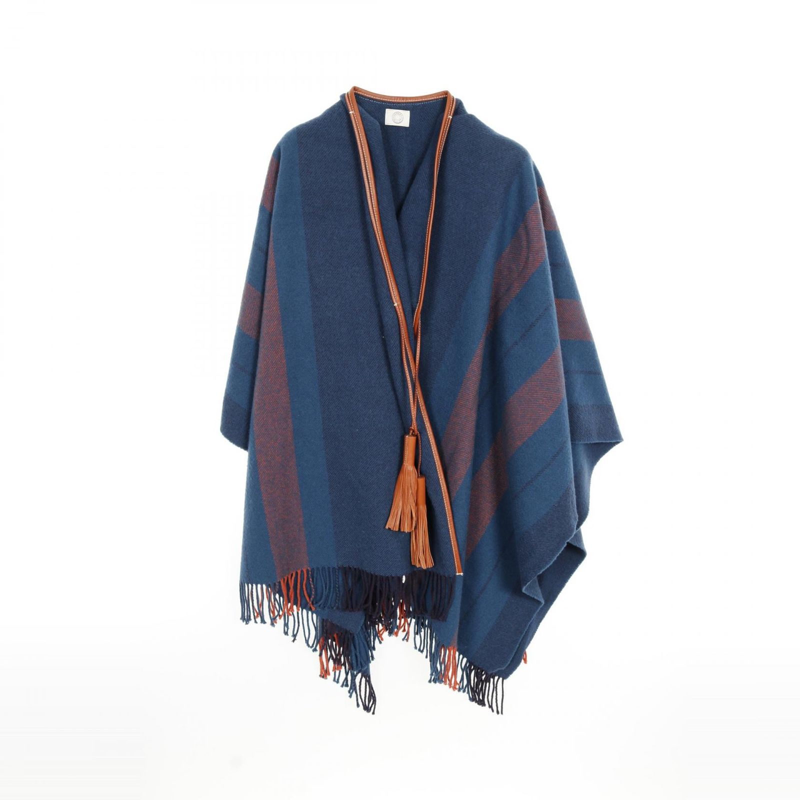 エルメス HERMES ポンチョ ロカバール ウール カシミヤ ポンチョ