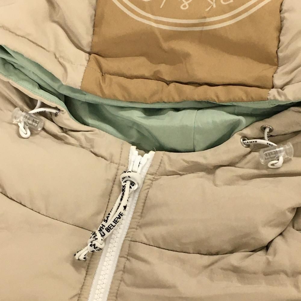 MARK&LONA レディース ダウンベスト ベージュ マークアンドロナ MARK&LONA レディース ダウンベスト ベージュ マークアンドロナ