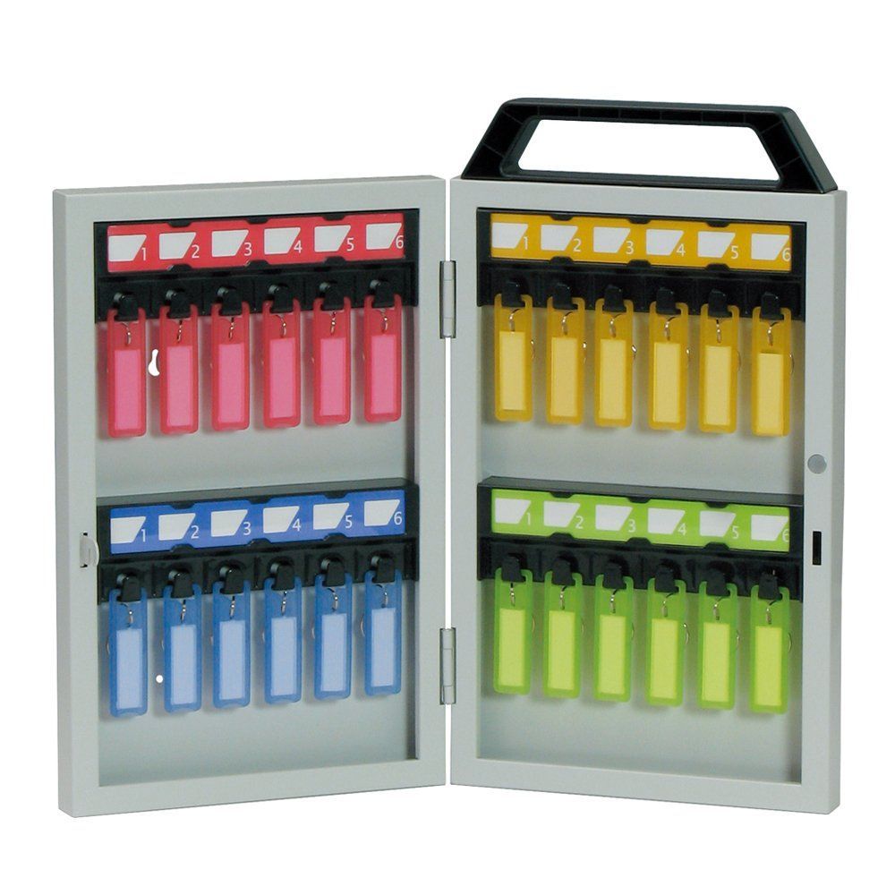 在庫 ソニック キーボックス ダイヤル式 4桁 24個吊 KS-7048