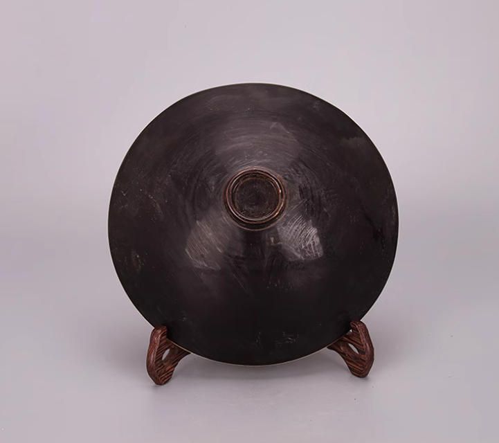 宋定窯彫刻烏金釉龍鳳碗 景徳鎮 陶磁器 装飾品 現代工芸品 美術品 置物 宋定窯彫刻烏金釉龍鳳碗 景徳鎮 陶磁器 装飾品 現代工芸