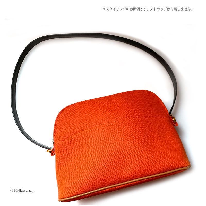 HERMES ショルダーバッグになる! ボリードポーチMM 26 noir