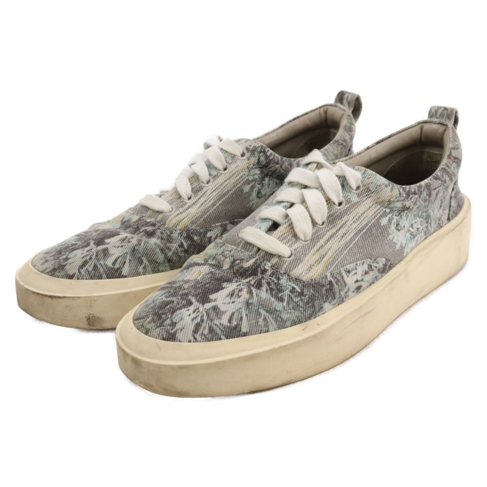 FEAR OF GOD フィアオブゴッド 101 Lace Up Sneaker レースアップスニーカーキャンバス地総柄ローカットスニーカー マルチ FEAR OF GOD (フィアオブゴッド) 101 Lace Up Sneaker レースアップ