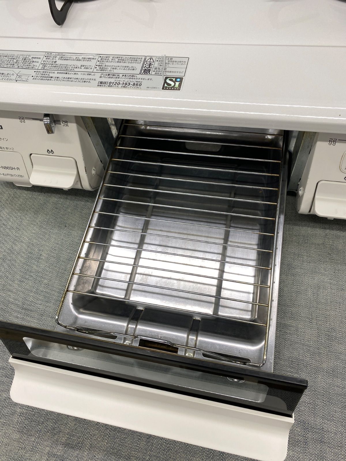 パロマ グリル付きテーブルコンロ