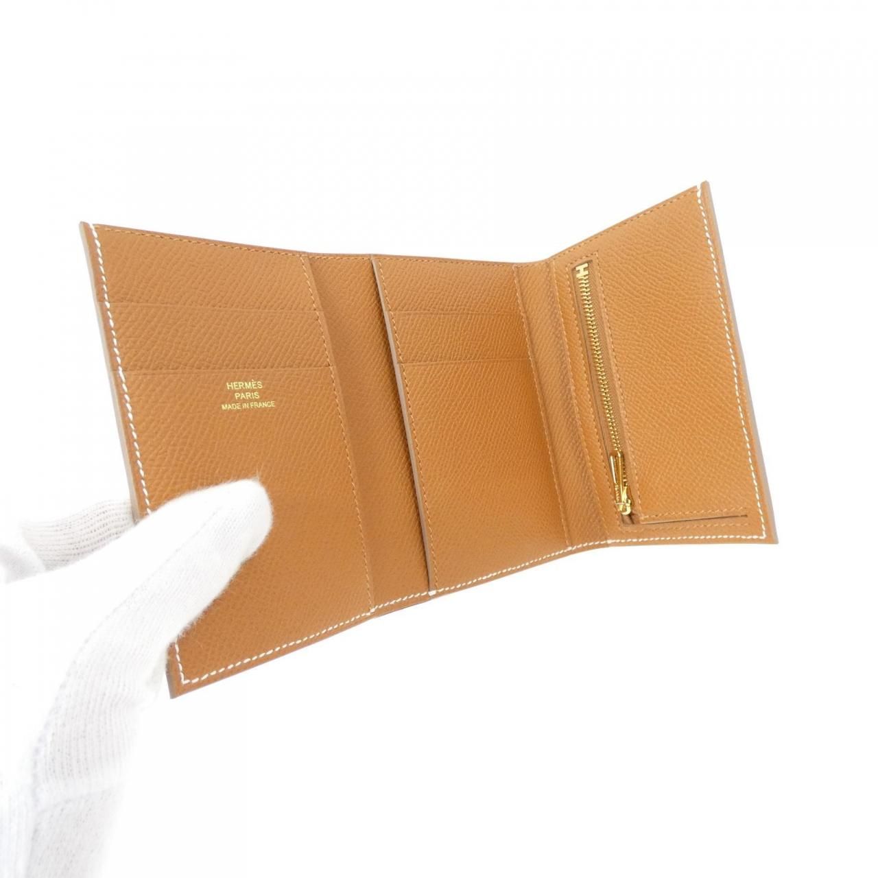 未使用品】エルメス ベアン コンビネ ヴェルソ 082983CC 財布 - メルカリ 