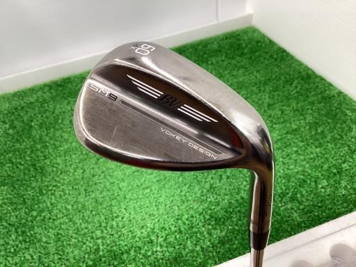 タイトリスト VOKEY SPIN MILLED SM 9 ブラッシュドスチール 60° 14° K ウェッジ WG 特注シャフト フレックスR メンズ 男性用 右利き 右用 Cランク ゴルフクラブ