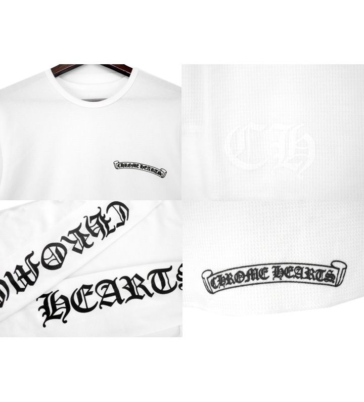 【CHROME HEARTS】 アームロゴ サーマル長袖カットソー L アームロゴプリントサーマル長袖カットソー | Chrome Hearts
