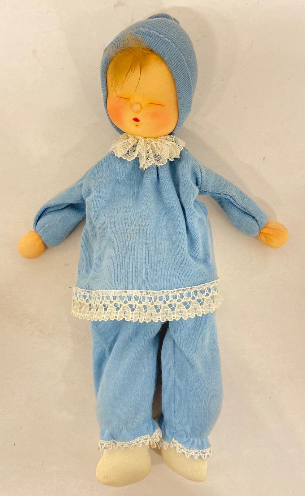 1968年製レア首振りオルゴールTAKEMURAこんにちは赤ちゃん動作確認済