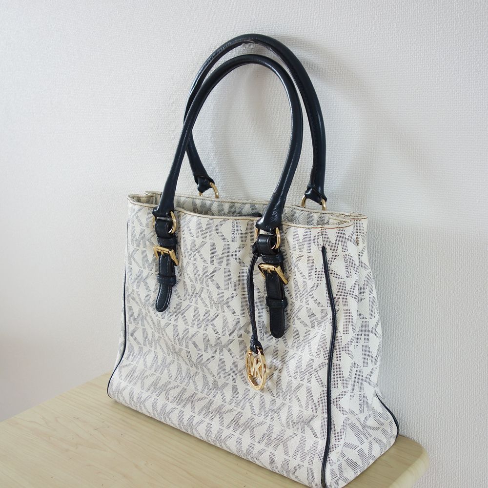 Michael Kors MKシグネチャー トートバッグ PVC レディース MICHAEL KORS - Michael Kors マイケルコース MKシグネチャー トート