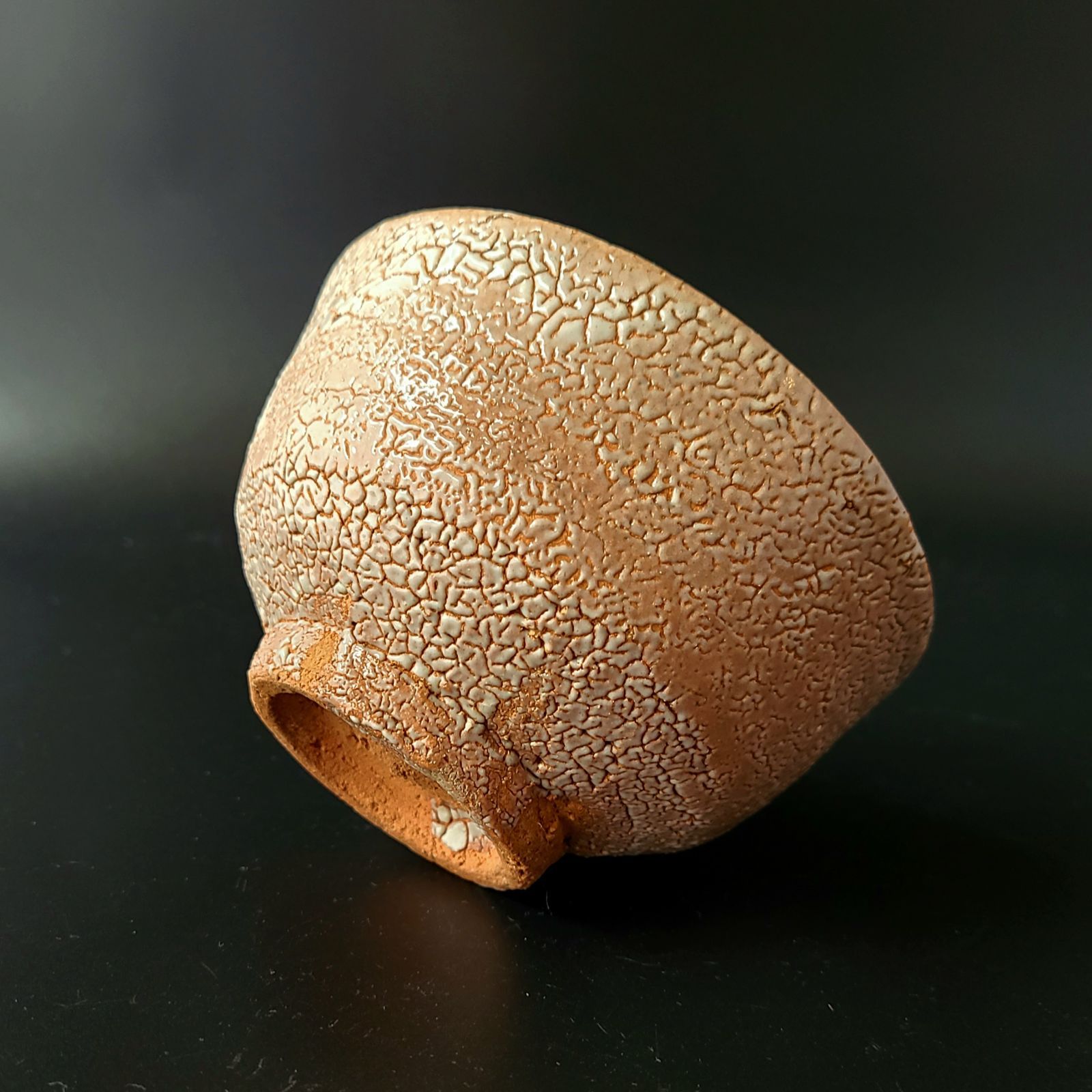 茶道具　唐津　茶碗　中里重利　共箱　陶芸　茶会　抹茶　稽古　中里太郎右衛門弟 茶道具 唐津 茶碗 中里重利 共箱 陶芸 茶会 抹茶 稽古 中里太郎