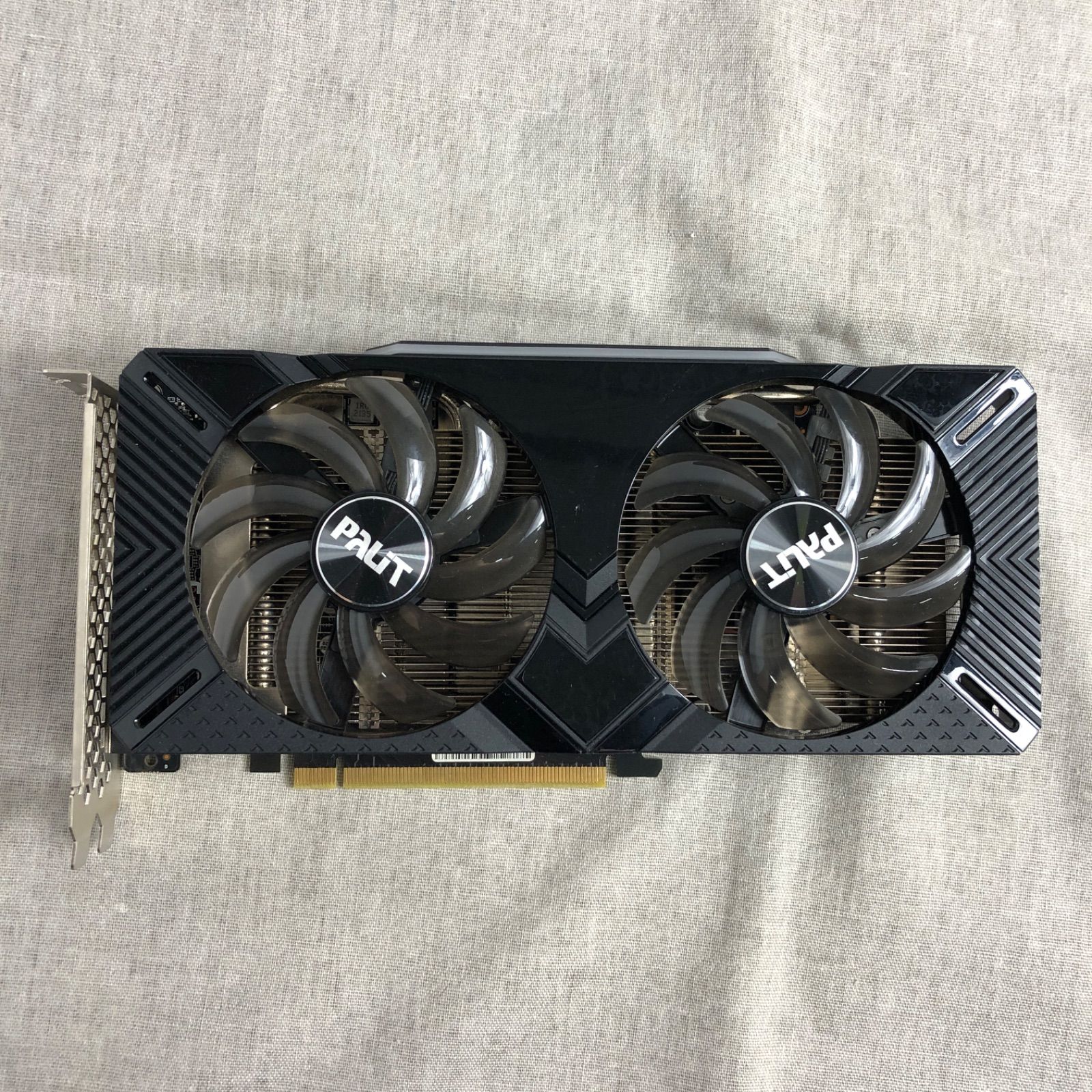 グラフィックボード Palit GeForce GTX 1660 Ti Dual 6GB GDDR6【画面 ...