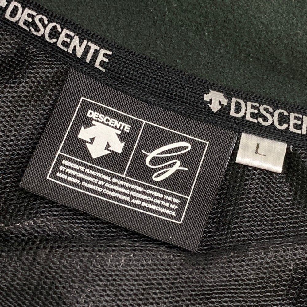 サイズ：L DESCENTE GOLF デサントゴルフ  長袖ジップジャケット  グレー系 [240101433665] ゴルフウェア メンズ ストスト サイズ：L DESCENTE GOLF デサントゴルフ 長袖ジップジャケット