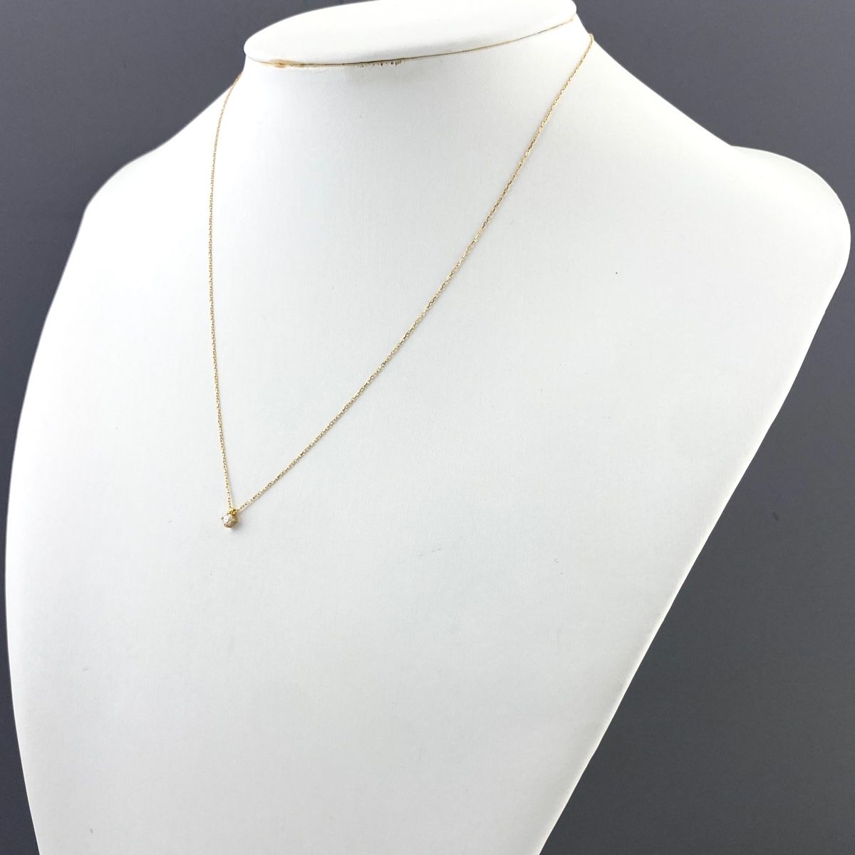 ［VINTAGE] ETE ダイヤ ネックレス K18★ABランク レイヤー] K18YG ダイヤモンド ネックレス（261136） ｜ women