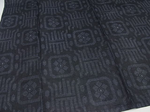 専用　夏物　本場宮古上布（華絣文）本麻苧麻　美品　証あり 専用 夏物 本場宮古上布（華絣文）本麻苧麻 美品 証あり