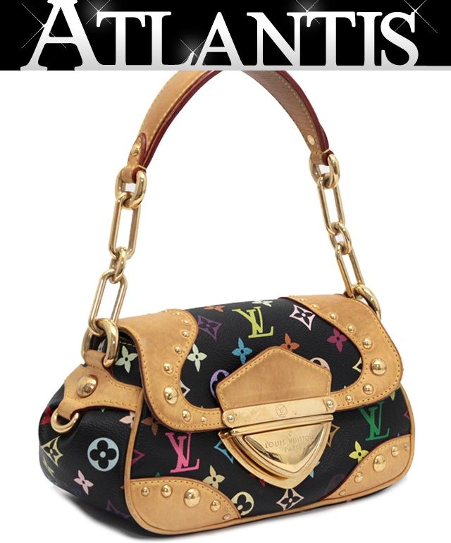 ルイヴィトン Louis Vuitton マリリン ハンドバッグ マルチカラー 黒 M40128 【64973】 - メルカリ