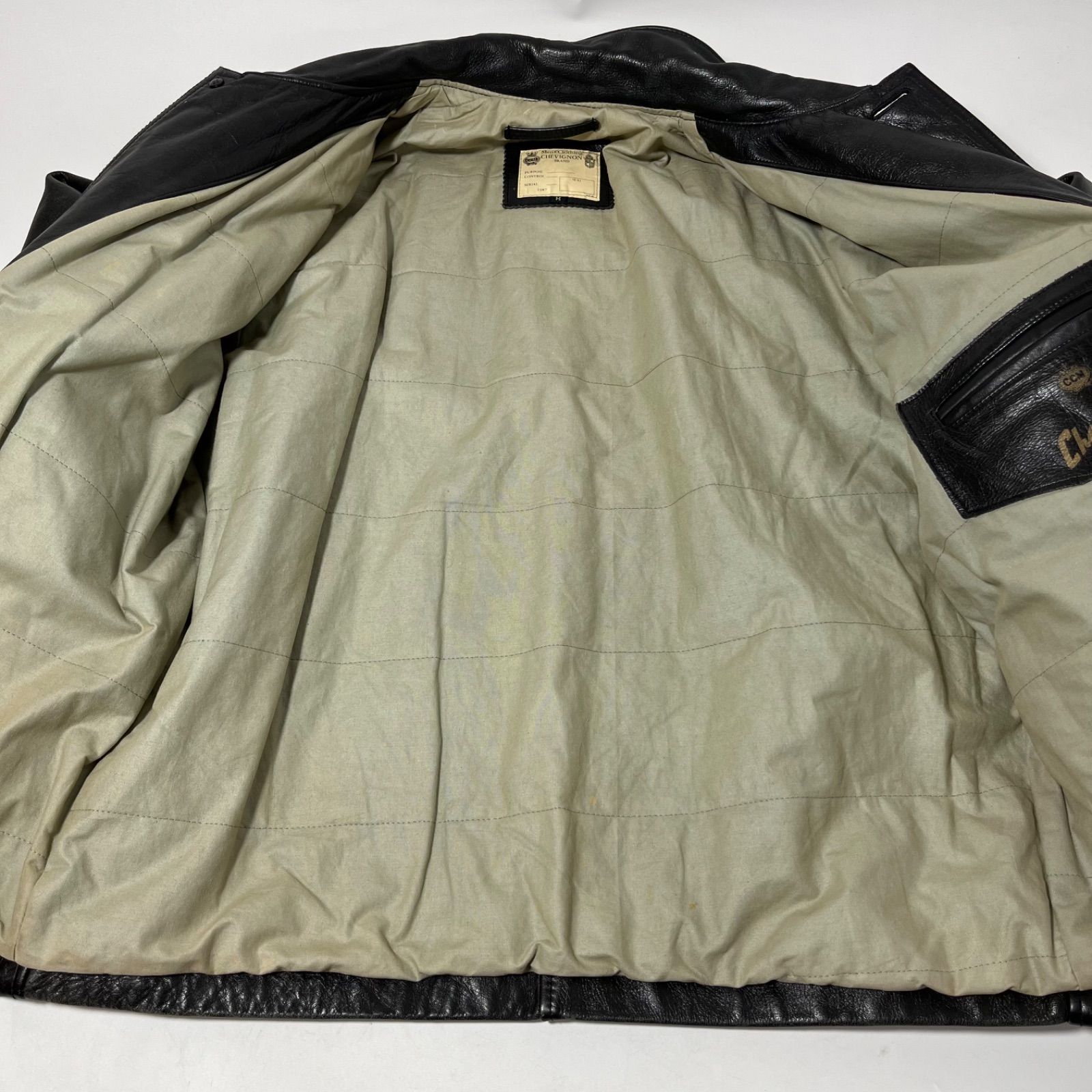 M1224-22-5 CHEVIGNON シェビニオン レザージャケット 革ジャン