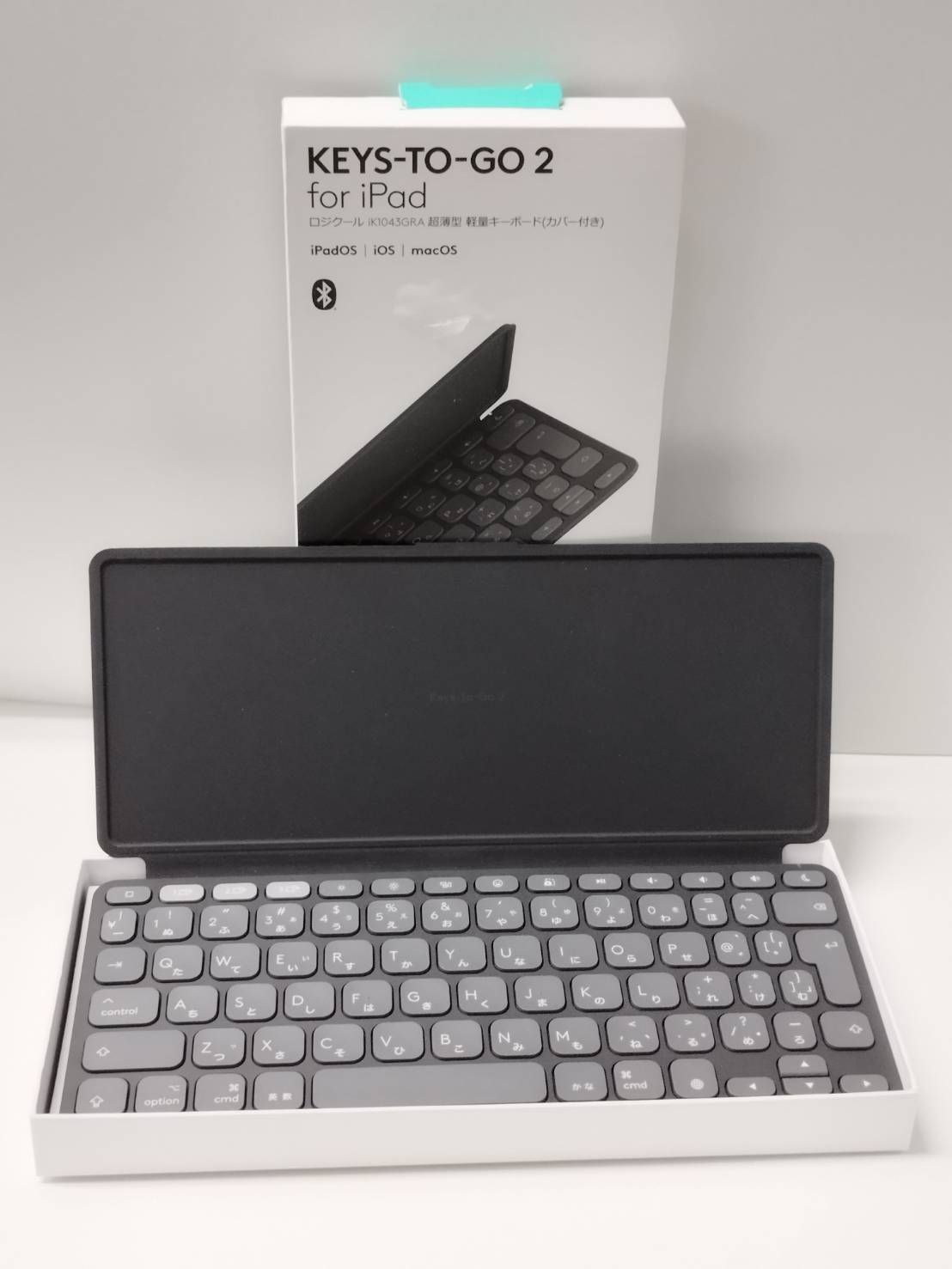 Logicool コレクション KEYS-TO-GO 2 iPadキーボード (iK1043GRA)