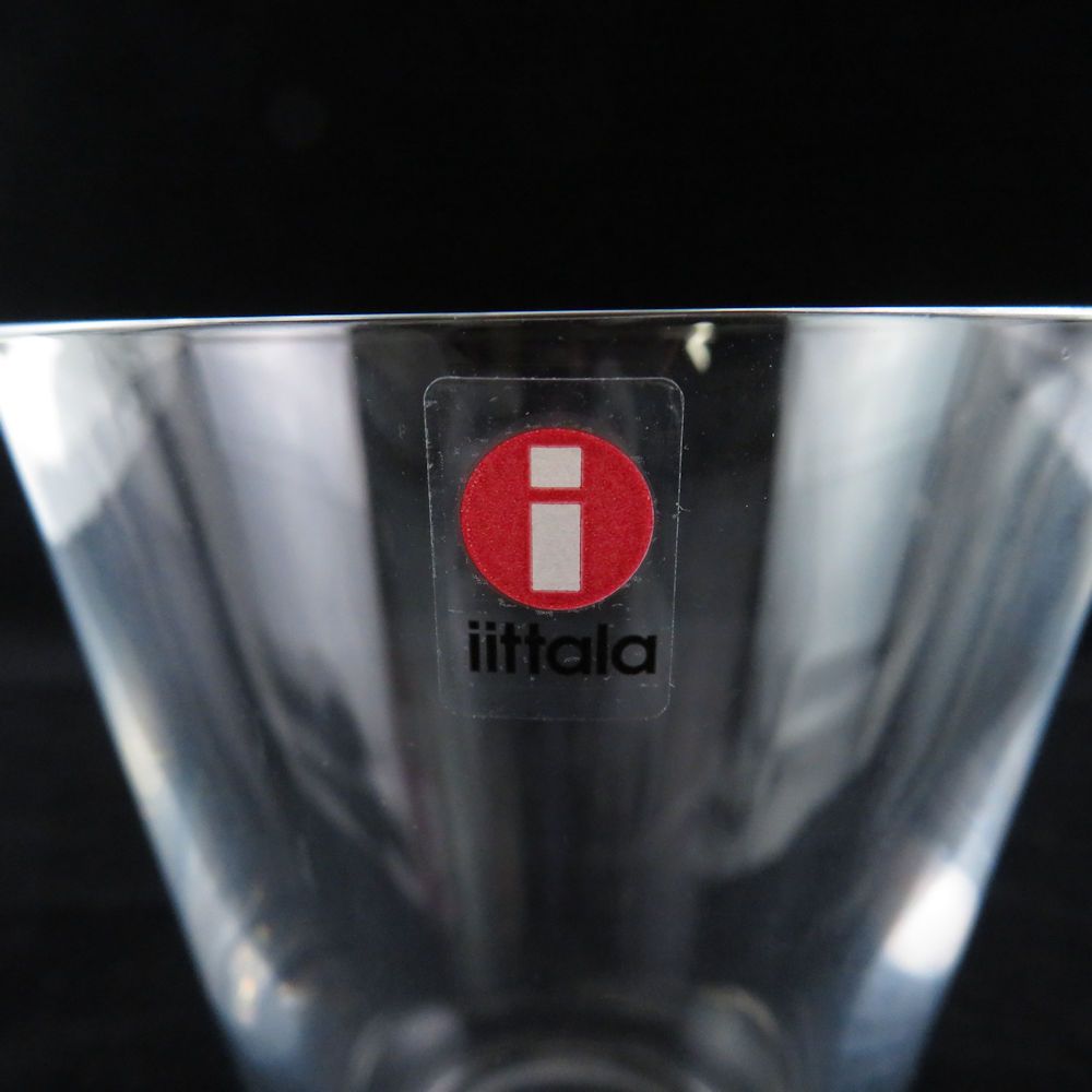 美品 iittala イッタラ カルティオ マウスブロー カイフランク生誕100周年 KAJ FRANCK 100 IITTALA 2011 タンブラー 2点 吹きガラス ペア 200ml グラス コップ 北欧 SU6777G 