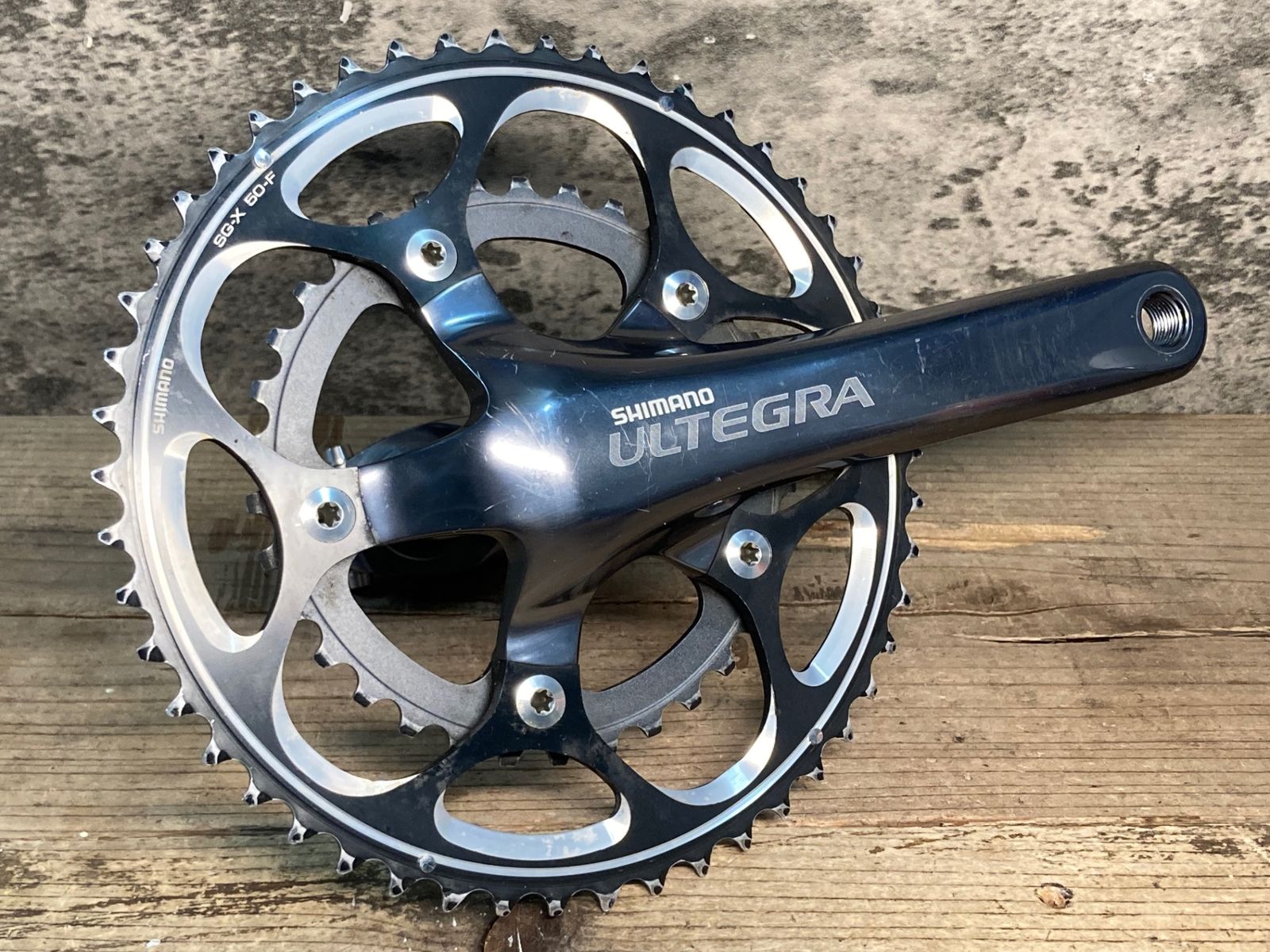 IP585 シマノ SHIMANO アルテグラ ULTEGRA FC-6650 クランクセット 50|34T 165mm