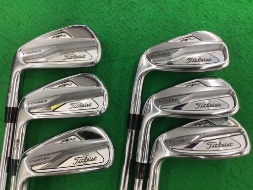 Titleist - タイトリスト　ap2　718　アイアン　AMT s200　6本セット Golf Iron set Titleist AP 2 718 2017 AMT TOUR WHITE S200