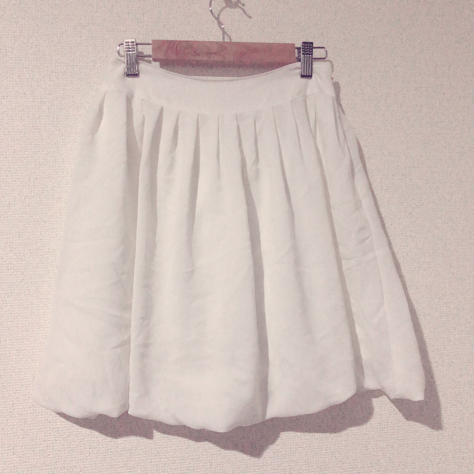 送料無料 プライベートレーベル PRIVATE LABEL スカート S 白 - メルカリ 