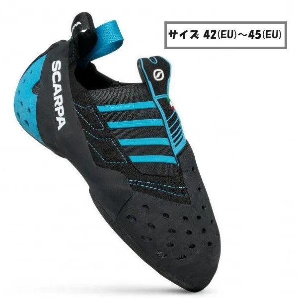 【 即納 】スカルパ インスティンクト S ( Black / Azure ) | SCARPA Instinct Sサイズ 42(EU)～45(EU)