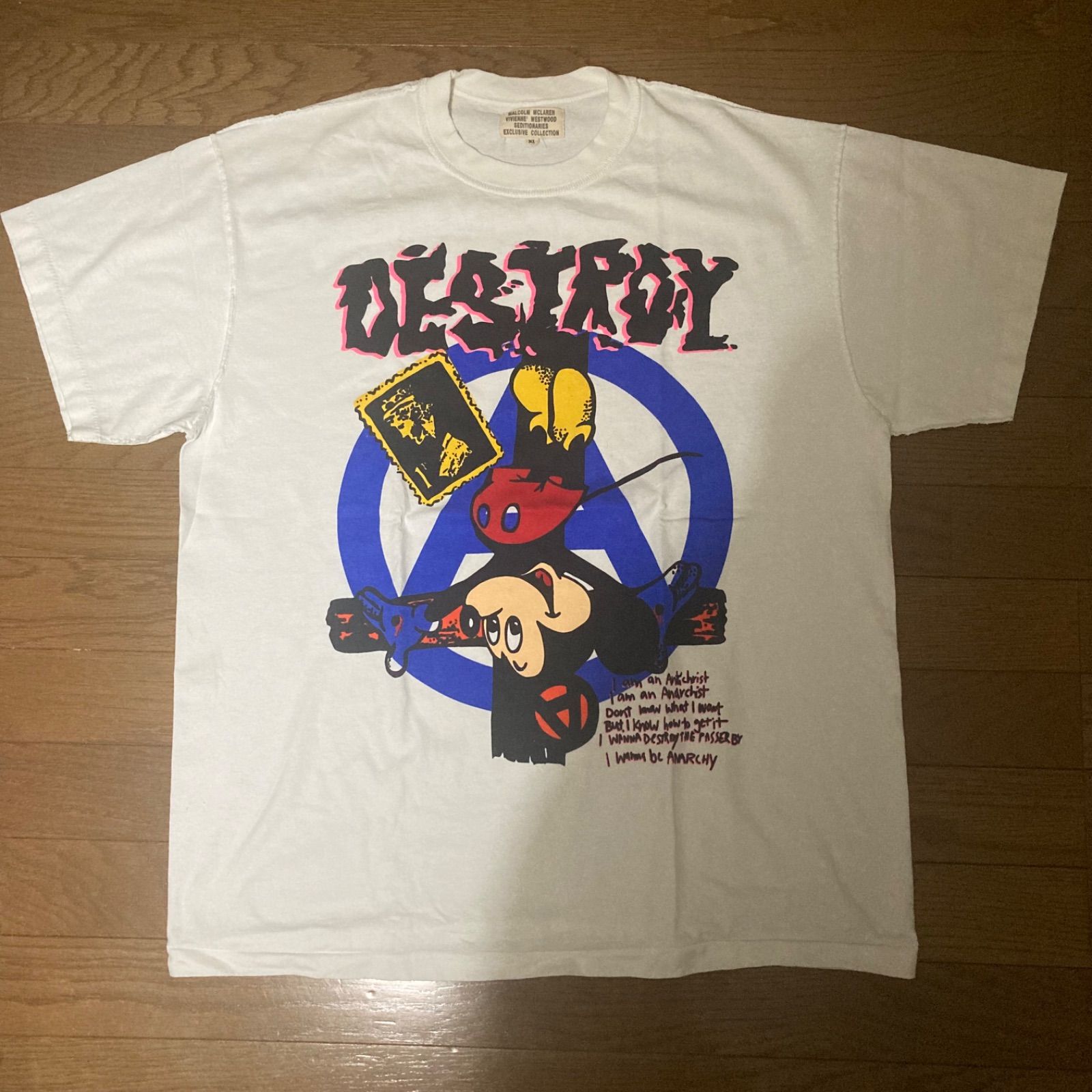 未着用 Seditionaries セディショナリーズ Malcolm Mclaren