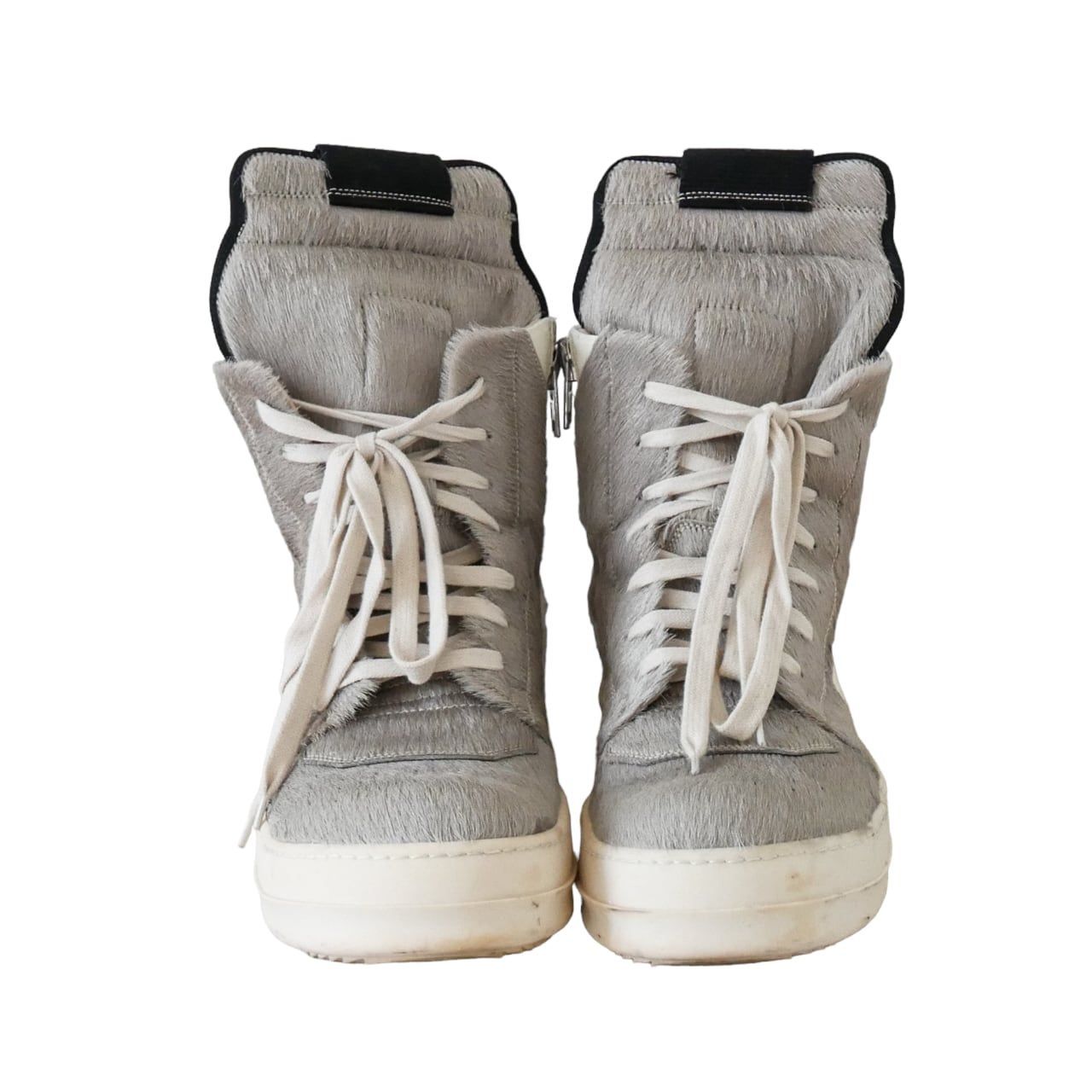 リックオウエンス rick owens スニーカー ジオバスケット ハラコ 41 - スニーカー