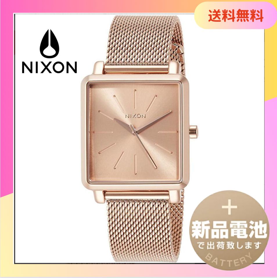 未使用品・新品】NIXON ニクソン 腕時計 - ゴールド レディース