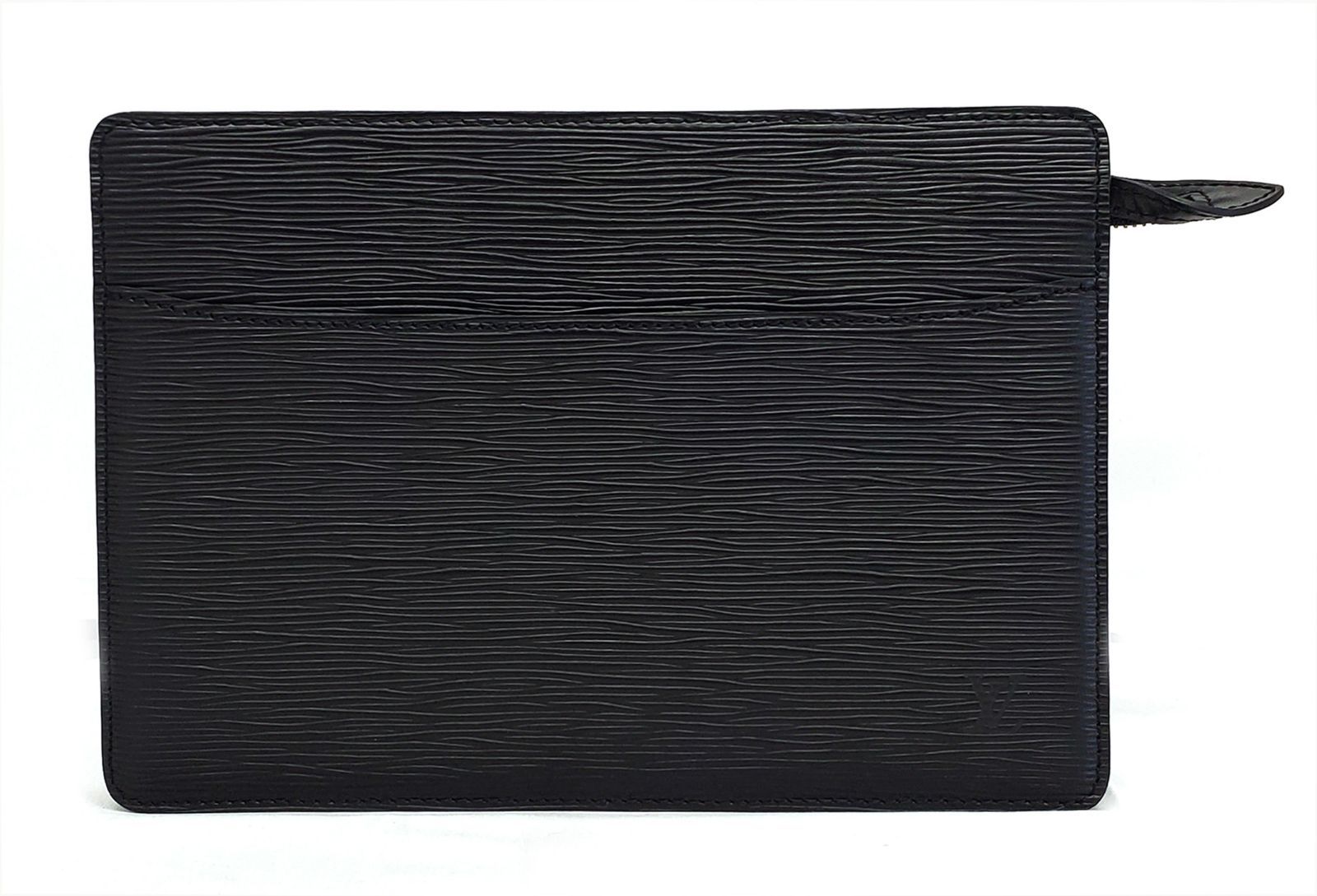 B4872◆ ルイヴィトン エピ ポシェットオム メンズ M52522◆セカンド クラッチバッグ ブラック
