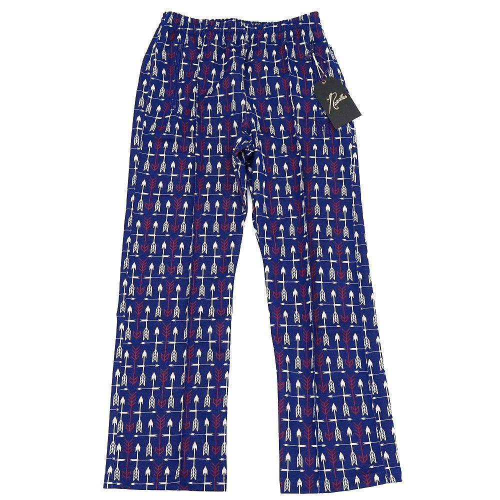 Needles Track Pant-Poly Jq. トラックパンツ サイズ M ブルー MR283 日本製 ニードルス メンズ 5F12|H06109|KUG10|