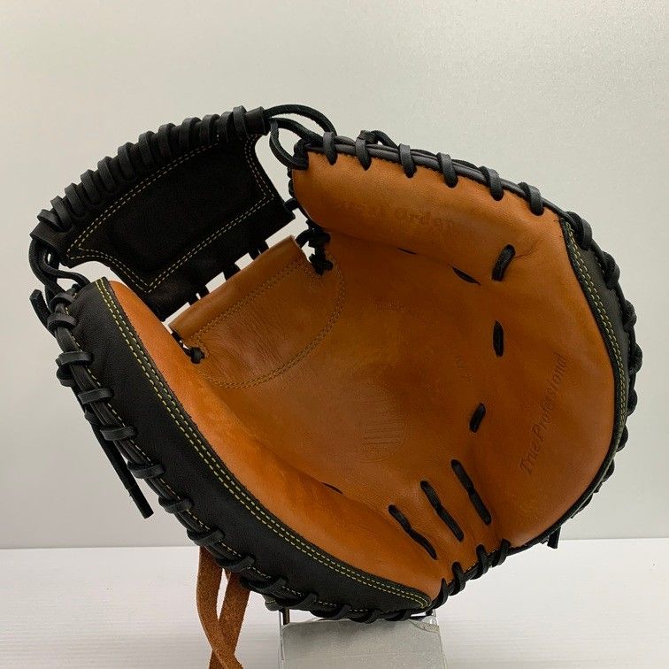 中古品 久保田スラッガー 軟式 オーダー キャッチャーミット 刺繍有り