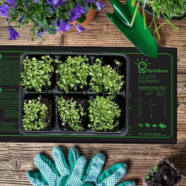 植物ヒーターマット 4個セット 育苗マット サーモスタット