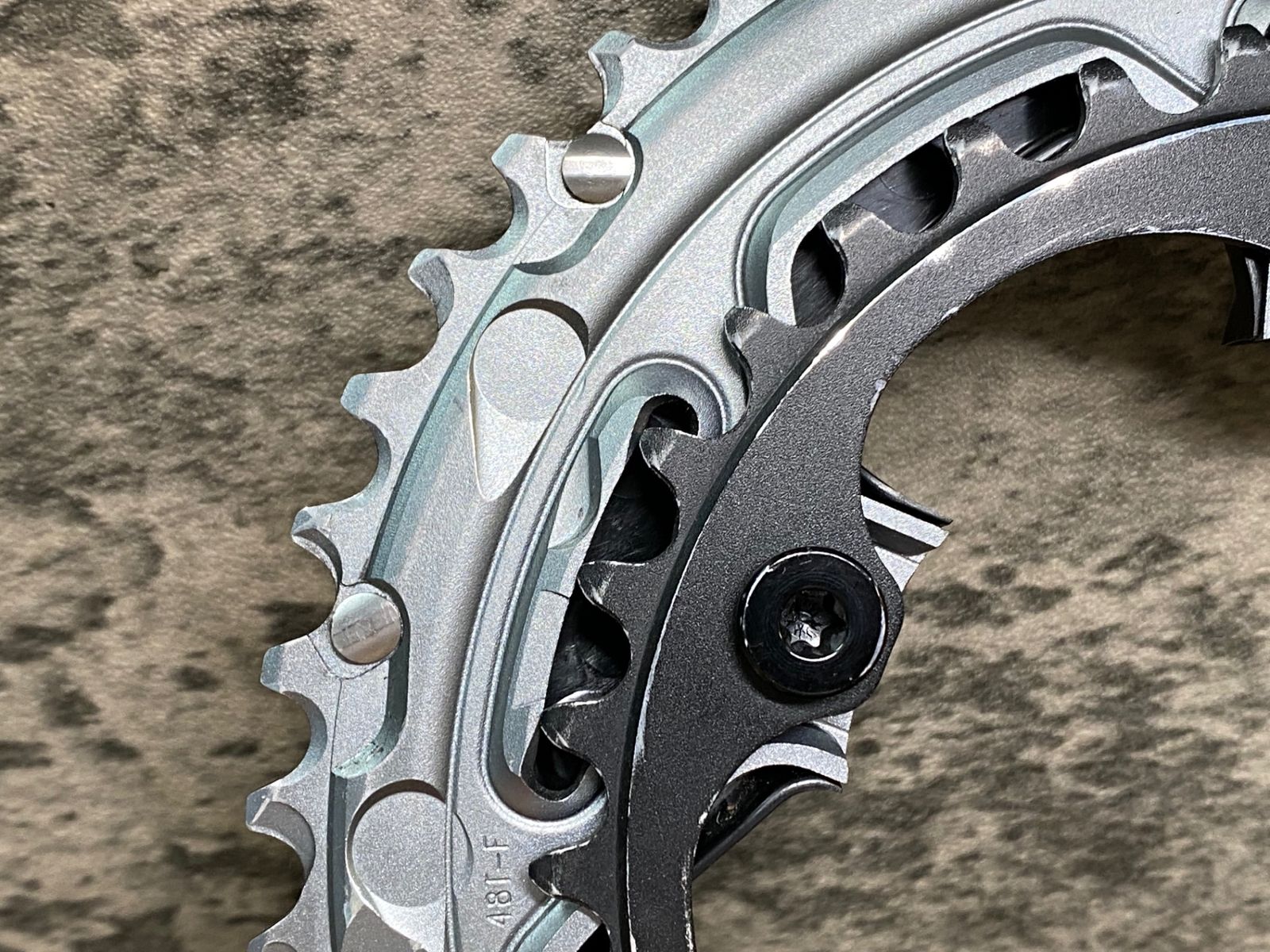 JC846 スラム SRAM フォース FORCE 12s チェーンリング セット 48/35T 