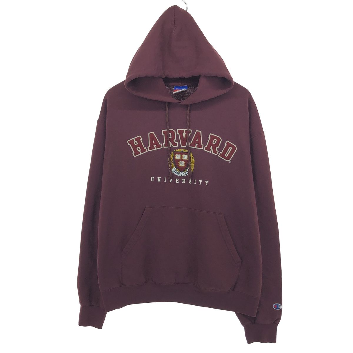 古着 チャンピオン Champion HARVARD UNIVERSITY ハーバード大学 カレッジ スウェットプルオーバーパーカー メンズL相当/eaa422267