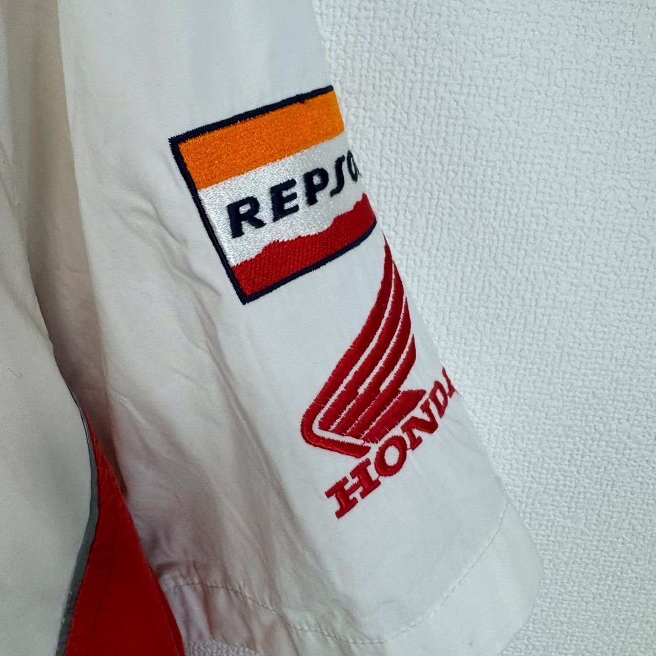 サイン入り GAS ガス レーシングシャツ HONDA Racing HRC REPSOL 企業 