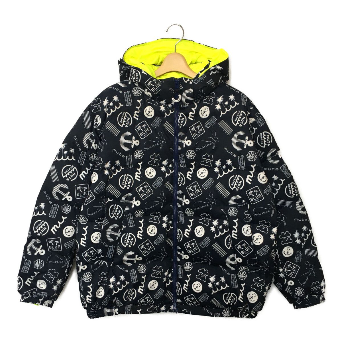 MUTA ダウンジャケット 未使用品 メンズ ムータ muta ダウンジャケット 6(L) 紺
