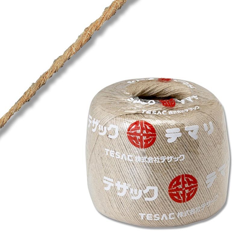 まとめ買い シモジマ 麻紐 14|3 大玉 約2～3mm×600m以上 梱包用品 001500700 ×3セット