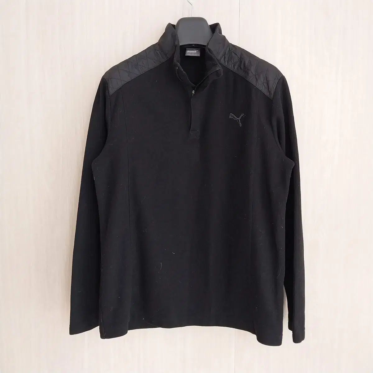 【雷市場（ポンジャン）商品韓国直送】 PUMA(プーマ) 正規品 ハーフジップ 長袖 Tシャツ 105 サイズ C12494
