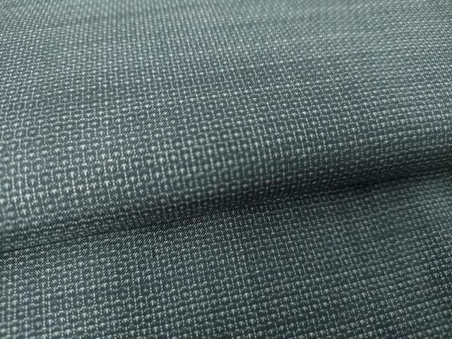 平和屋着物○男性 本場大島紬 アンサンブル 長羽織 150亀甲 総詰め