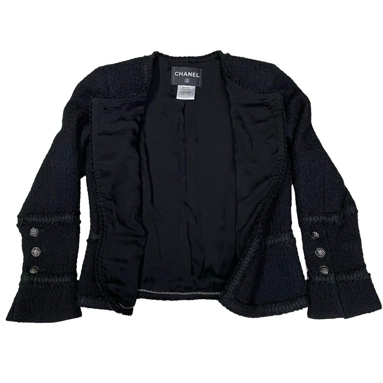 極 美品 希少品 CHANEL シャネル ココマーク ロゴ ボタン ウール 100