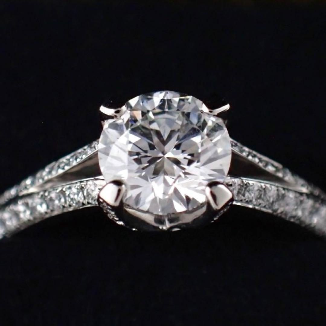グラフ レガシー 0.52ct 3EX ダイヤ D リング Pt950 3773 グラフ レガシー 0.52ct 3EX ダイヤ D リング Pt950 3773 - メルカリ